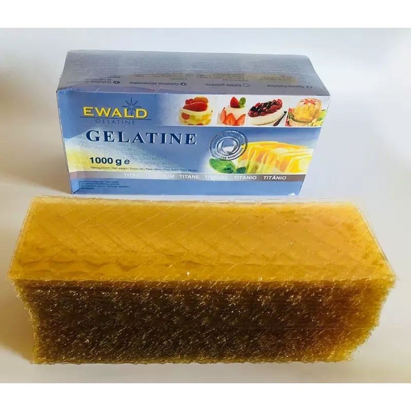 Lá Gelatine Đức 1kg  / Lá Gelatin