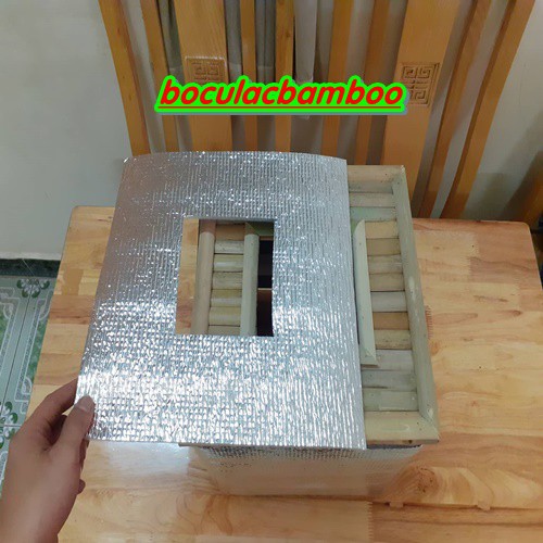 Ghế xông vùng kín bọc cách nhiệt