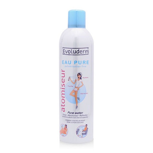 Xịt khoáng Evoluderm Atomiseur Eau Pure 400ml