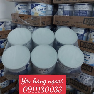 DATE 2023 -COMBO 6 LON Sữa Ensure ORIGINAL 397g Mỹ CHÍNH HÃNG MỚI NHẤT