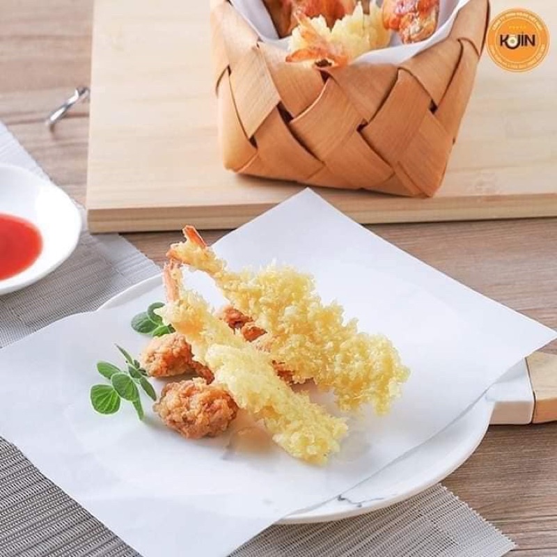 Combo 5 túi giấy thấm dầu thực phẩm Kokusai dày dặn