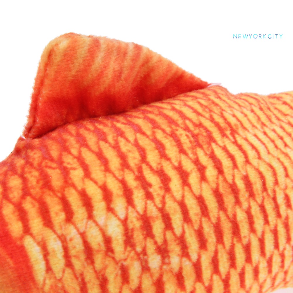 Đồ Chơi Cá Bông Có Catnip Tương Tác Gặm Răng Cho Mèo