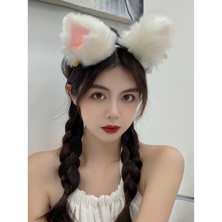 Băng Đô Hình Tai Mèo Dễ Thương Phong Cách Hàn Quốc