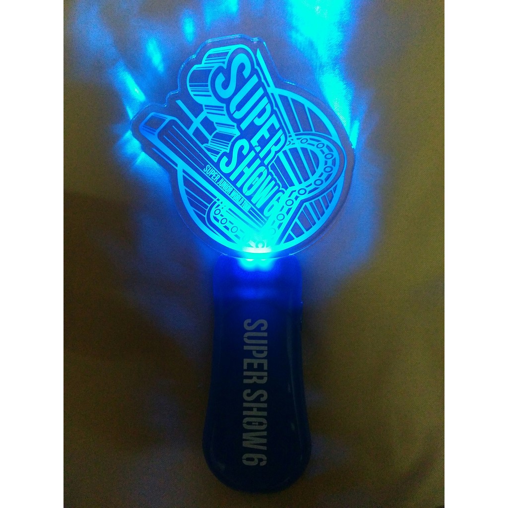 LIGHTSTICK SUPER JUNIOR SUPER SHOW WORLD TOUR 6 IN JAPAN