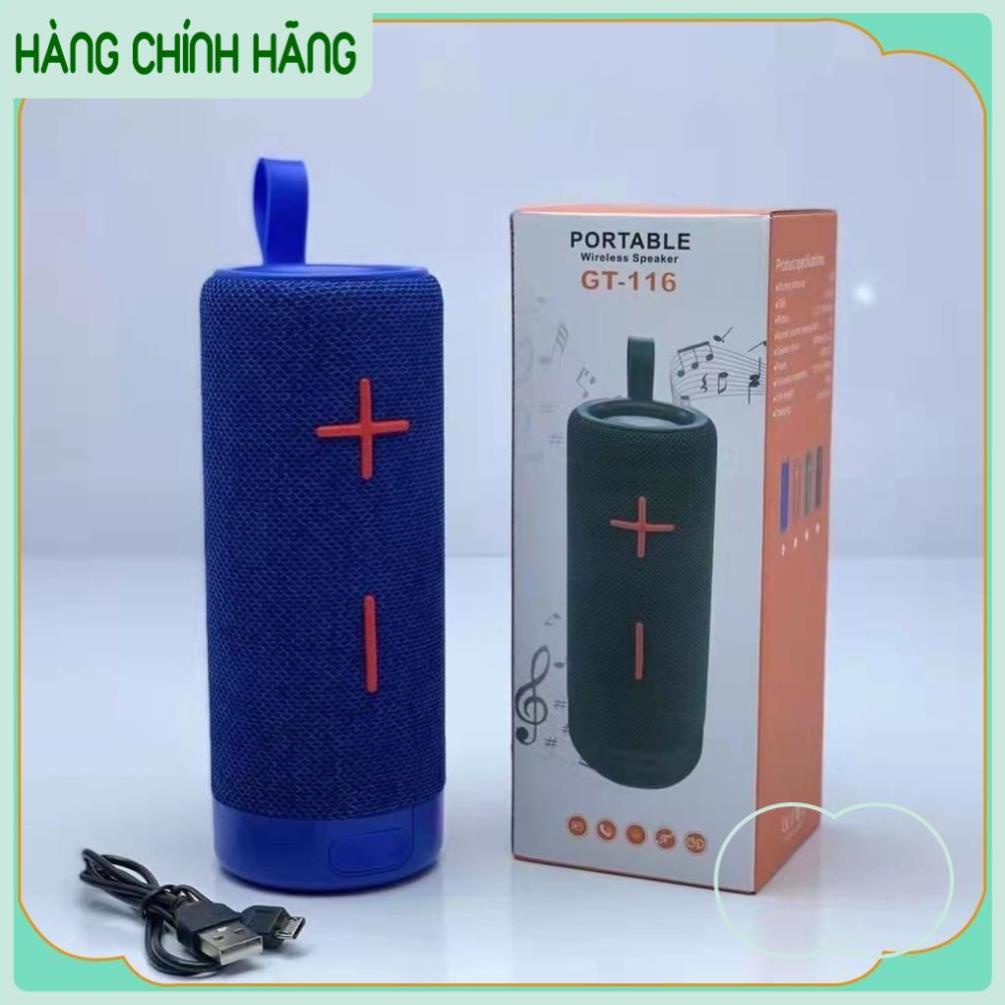 Loa Bluetooth Mini T&G116, Loa Âm Trầm Siêu Hay Bass Khoẻ cho laptop PC BH 12 tháng