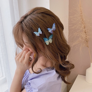 Kẹp tóc đính bươm bướm dễ thương cho nữ