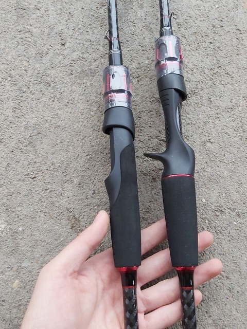 cần lure 2 ngọn dài 2m1 Attackera cần ngang cần cực khoẻ y hình