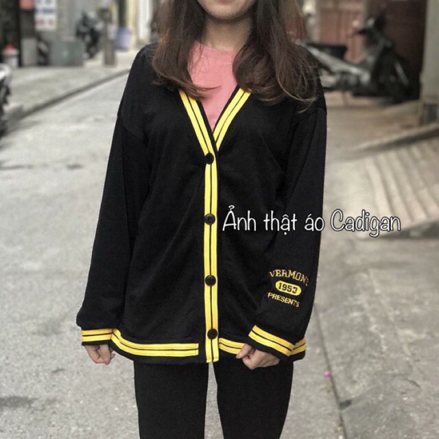 [Panda Store] Ảnh thật Áo Cardigan Vermont 1953