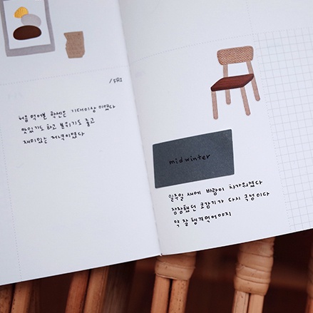 Sticker Objet/ Object Hàn Quốc siêu dễ thương hãng Suatelier - chủ đề/ theme trang trí nội thất, nhà cửa