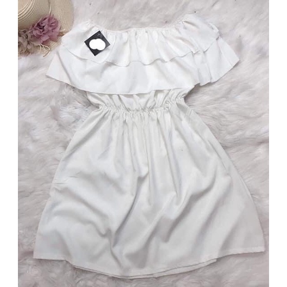 [ SIÊU PHẨM HÈ 2022] ĐẦM BẸT VAI TƠ BO CHUN EO/Nữ tính, quyến rũ với lớp bèo mang lại cho bạn vẻ đẹp