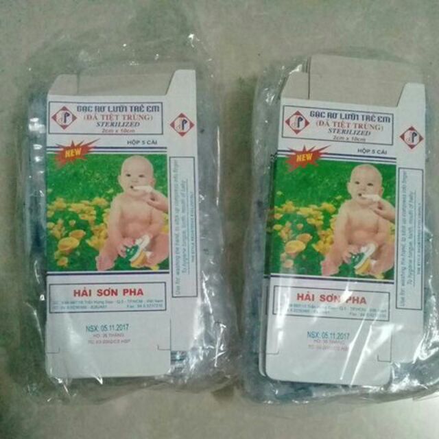 10hộp rơ lưỡi trẻ em hải sơn pha