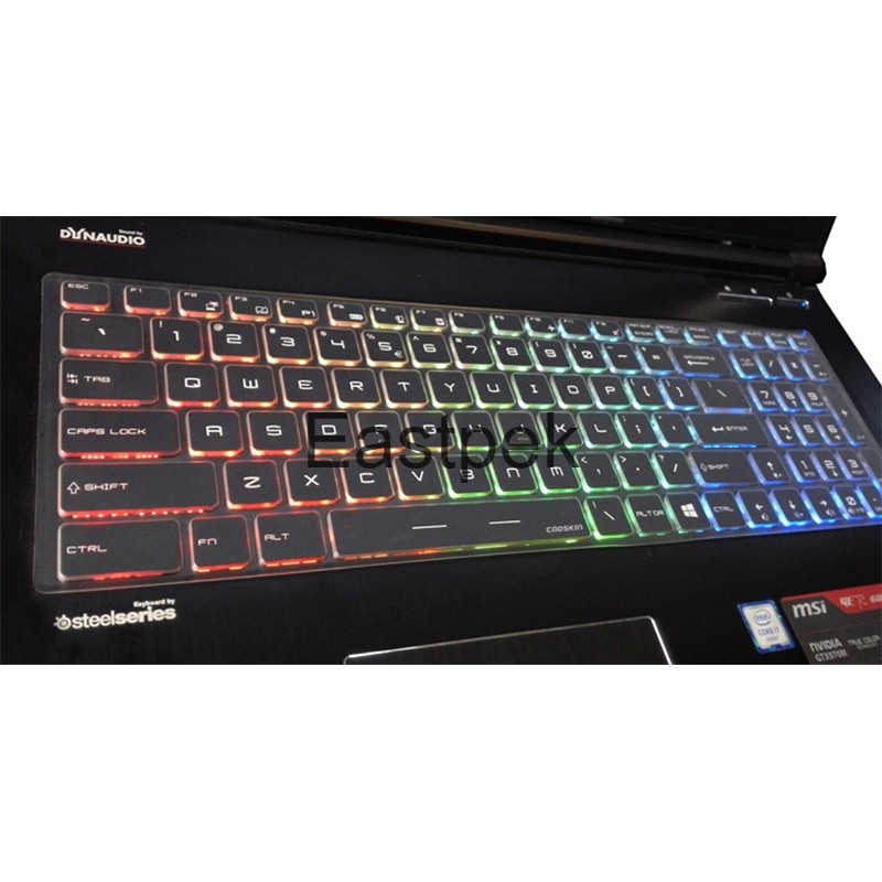 Miếng Dán Bàn Phím Chống Nước Cho Msi Gl65 Gl63 Gt76 Gs75 Gp73 Gl73 G63 Ge65 Ge73 7rd / G73 Raider / Ge73vr6/4