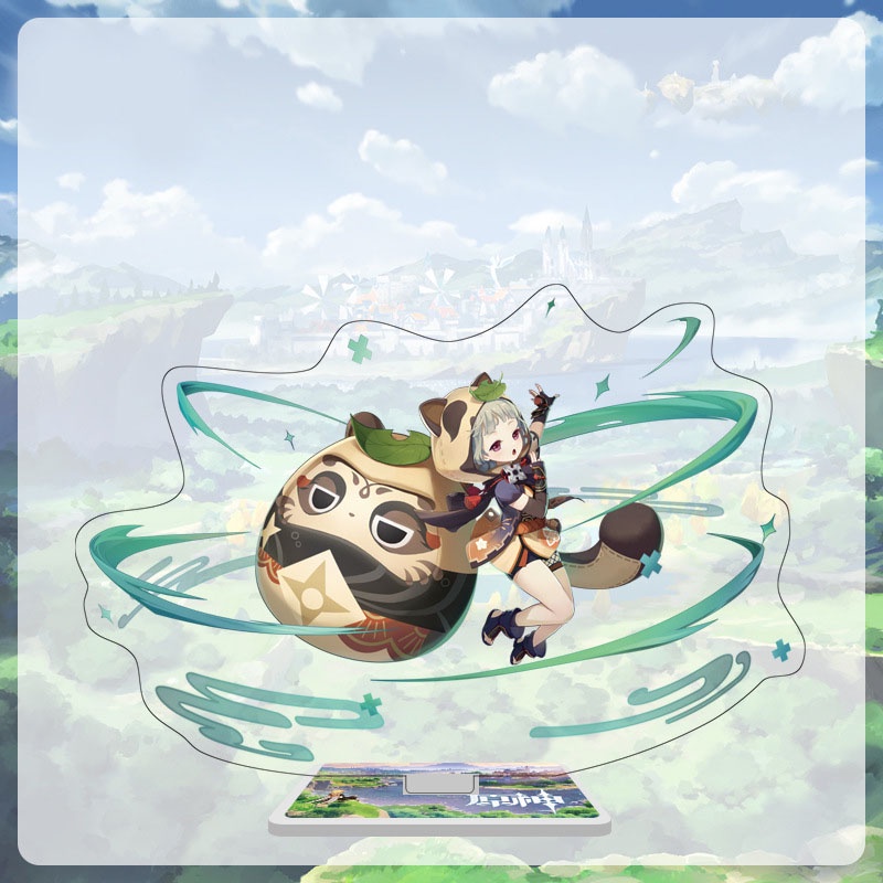 Mô Hình Nhân Vật Nahida Yaoyao genshin Va Chạm Alhaitham Kazuha Đứng Được Làm Từ Acrylic