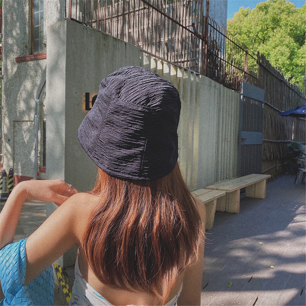 Nón Tai Bèo Mỏng Màu Trắng Đen Thời Trang