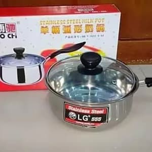 Nồi Thủy Tinh 18cm Có Nắp Đậy Tiện Dụng