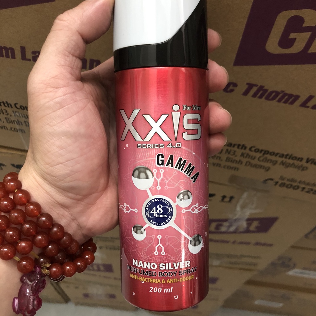 Nước Hoa Xịt Khử Mùi Toàn Thân XXIS 200ml