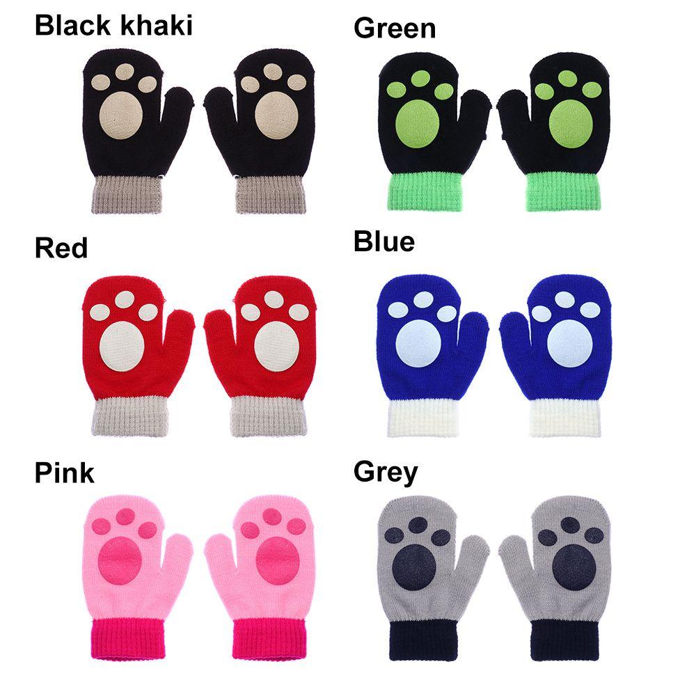 SUMU Găng Tay Len Màu Sắc Ngọt Ngào Cho Bé 1-4 Tuổi