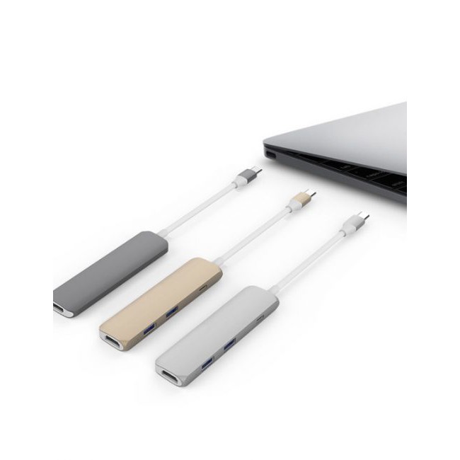 HyperDrive USB Type-C Hub with 4K HDMI Support (for 2016 MacBook Pro & 12″ MacBook)’