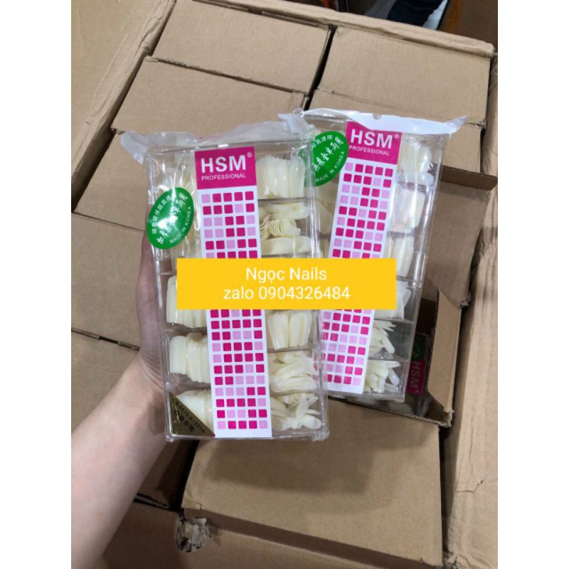 Phụ kiện nails móng úp hs.m TẶNG KEO DÁN