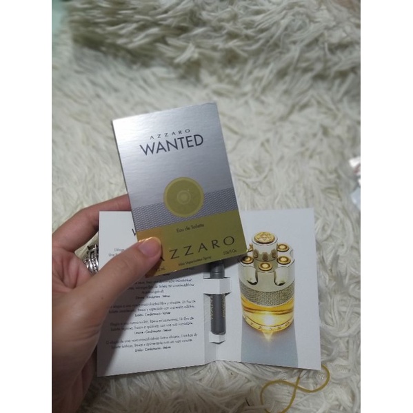 Vial nước hoa Azzaro Wanted cho nam