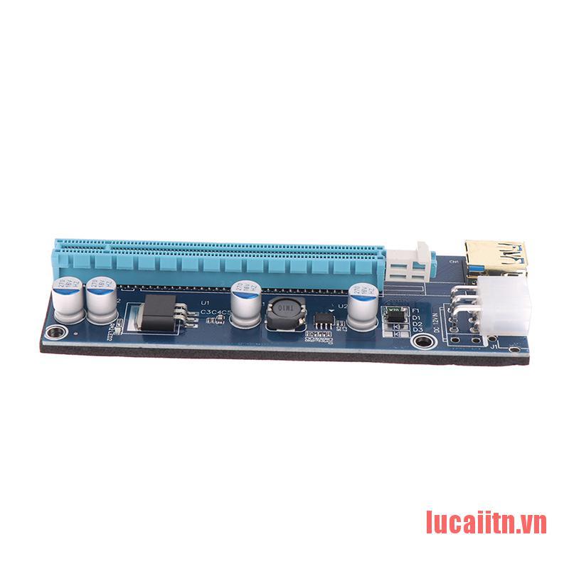 Card Mở Rộng Ver009S Usb 3.0 Pci-E Riser Express 1x Sang 16x Cho Btc Mini | BigBuy360 - bigbuy360.vn