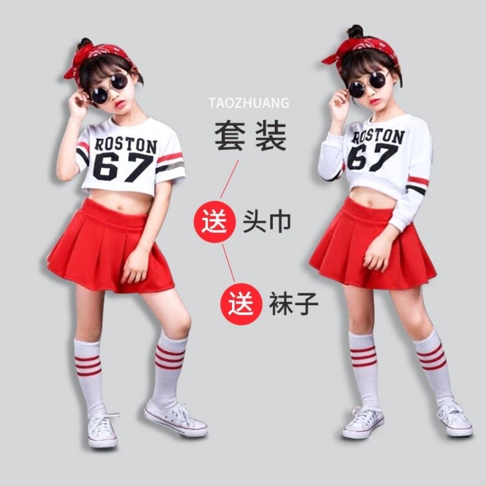 Trang Phục Biểu Diễn Nhảy Hip Hop Jazz Calo Cao Cấp Phong Cách Mới Cho Bé