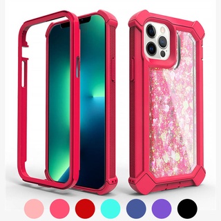 Ốp Điện Thoại Kim Tuyến Nước Sang Trọng Chống Sốc Cho iPhone 13 Pro Max 12 Pro Max 13 Mini