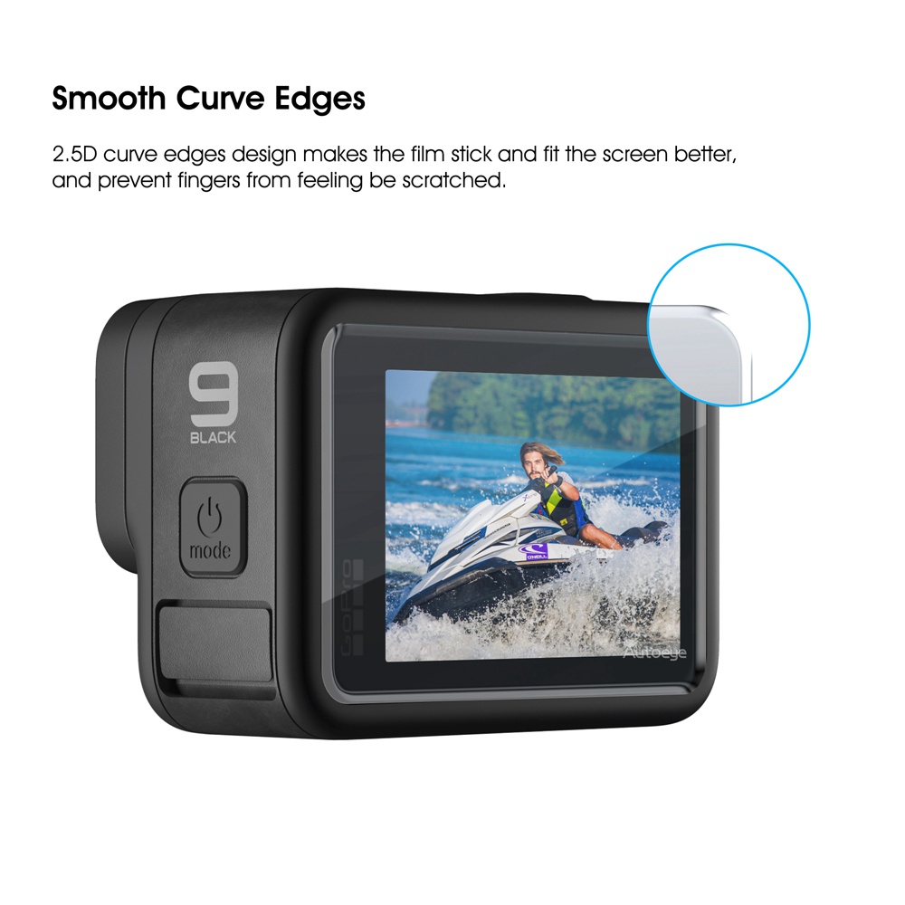 Kính Cường Lực Bảo Vệ Màn Hình Cho gopro hero 12 11 10 9 gopro 9