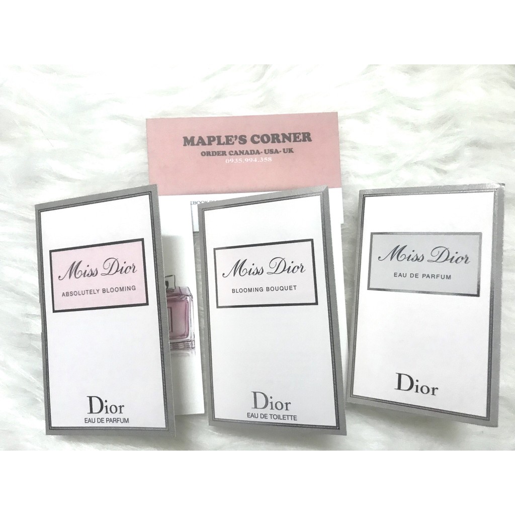 Nước hoa vial D.ior Miss Dior