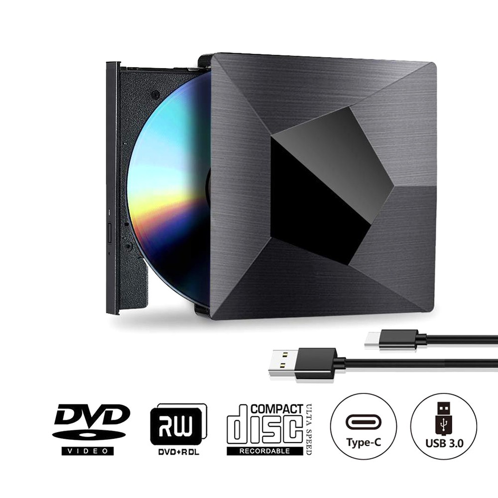 DVD Ổ Đĩa Quang Gắn Ngoài Usb Type-C 3.0