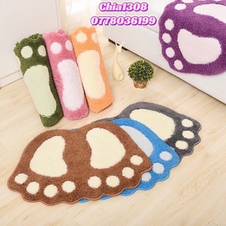 Thảm lau chân hình bàn chân ngộ nghĩnh
