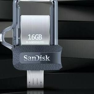 Usb Sandisk Ultra Dual Drive M3.0 16gb Otg Flashdisk 16gb