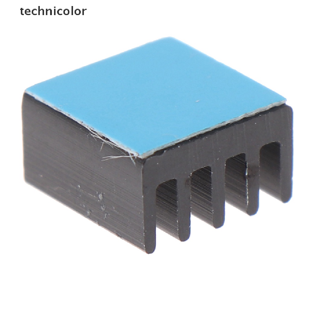 Set 10 Tấm Tản Nhiệt Nhôm 8.8x8.8x5mm Kèm Băng Keo Dán Tiện Dụng