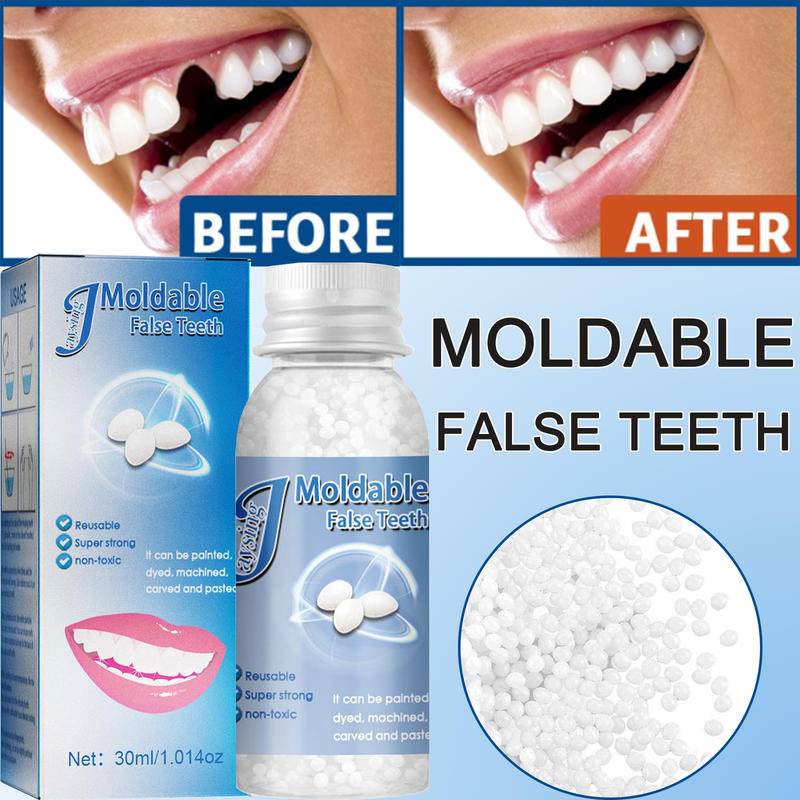 Tuýp Keo Dán Nhựa 30ml Sửa Răng Giả Có Thể Gấp Gọn