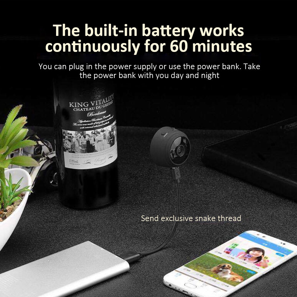 Camera Giám Sát An Ninh Aubess A9 1080P Kết Nối WIFI