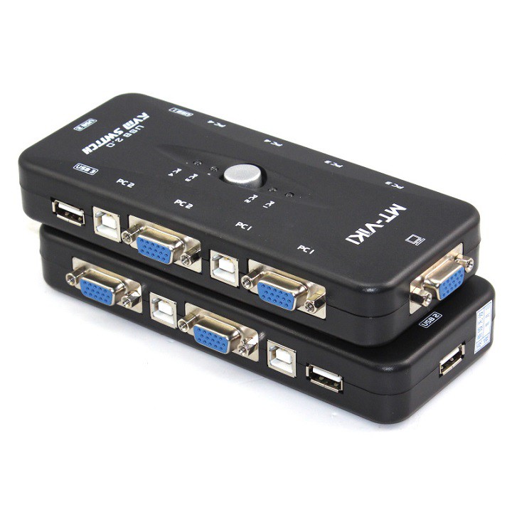 Bộ Switch KVM 4 cổng USB ViKI MT-401UK