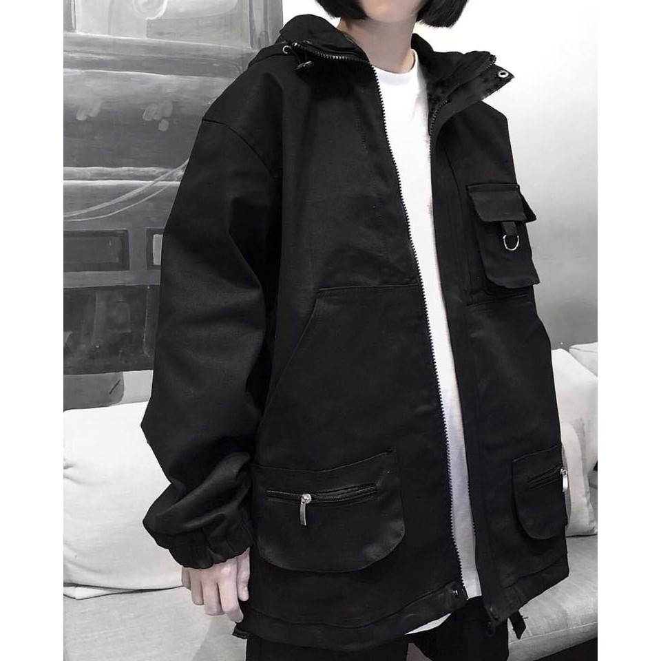 Nhập WAPCK111 giảm 25k đơn từ 200k - Áo Khoác Dù ZIPU JACKET Unisex -Hàng nhập khẩu