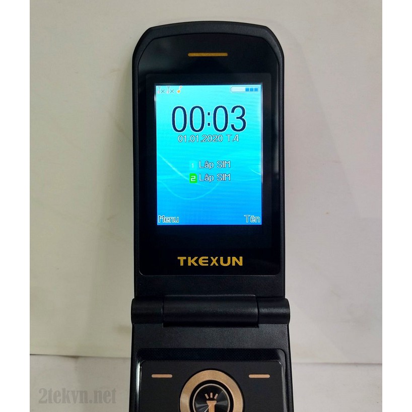 Điện thoại cảm ứng nắp gập TKEXUN 2720