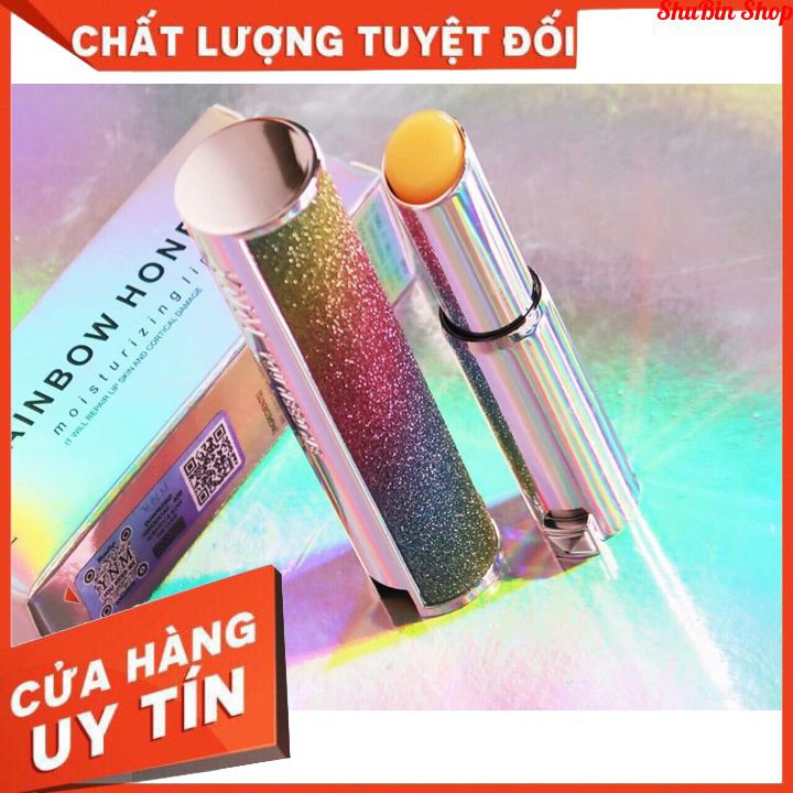 Son dưỡng YNM 𝙃𝙖̀𝙣𝙜 𝙘𝙝𝙞́𝙣𝙝 𝙝𝙖̃𝙣𝙜 Son Dưỡng Đổi Màu YNM Rainbow Honey Lip Balm vô cùng hiệu quả và cực kì lành tính