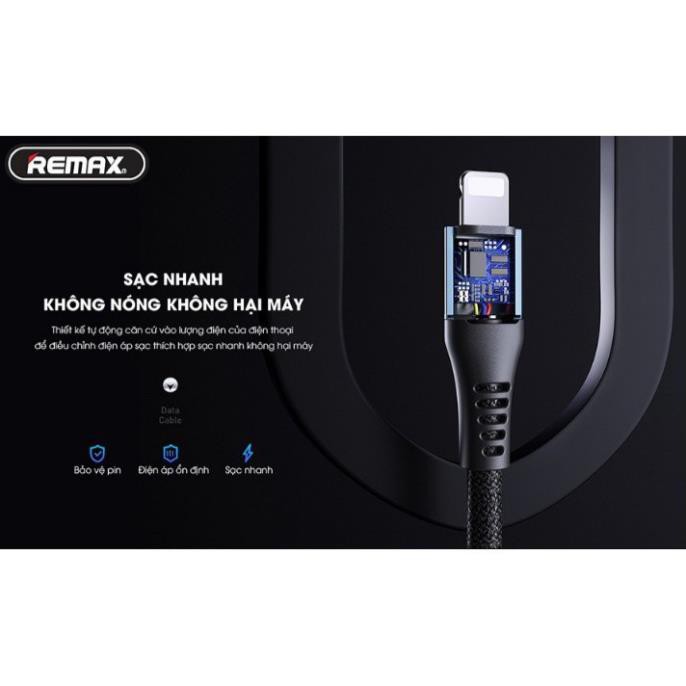 Cáp sạc thông minh chống đứt/Type C/Micro Remax RC-152 2.4A ( HÀNG )