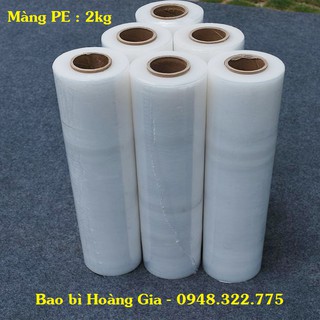 Màng chít (màng PE) bọc hàng 2kg khổ 50cm lõi nhỏ
