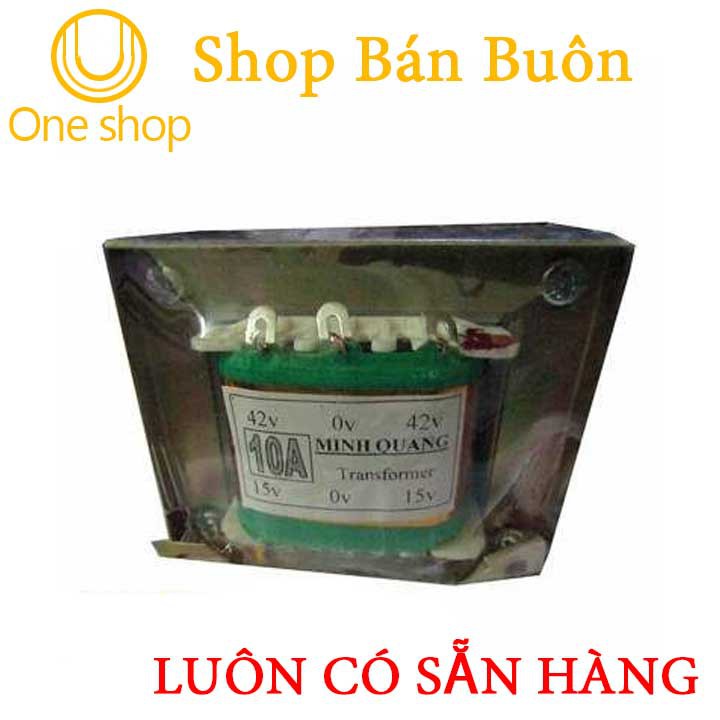 Biến Áp 10A 15V 0V 15V , 42V 0V 42V