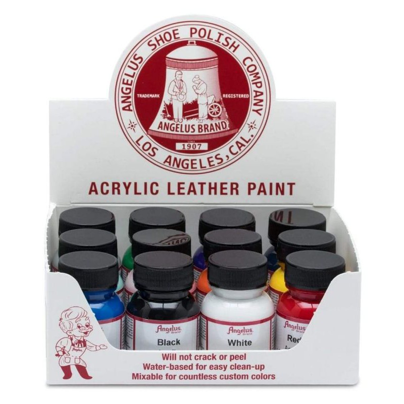 [BẢNG MÀU 1] 1 lọ màu acrylic vẽ giày customer Angelus