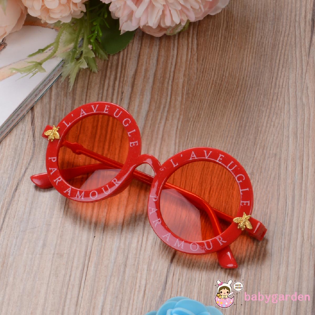 Kính mát gọng nhựa 8 màu tùy chọn cho bé