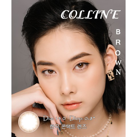 COLLINE BROWN - Kính áp tròng Hàn Quốc