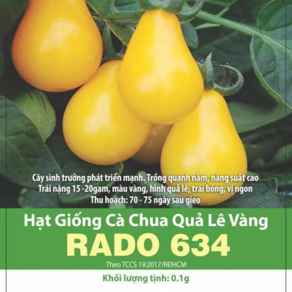 Cà Chua Quả Lê Vàng RADO 634