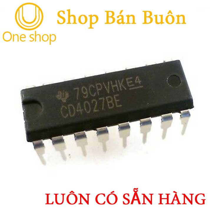 IC Chức Năng CD4027BE DIP16