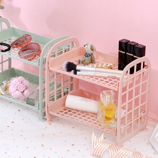 Kệ nhựa mini 2 tầng