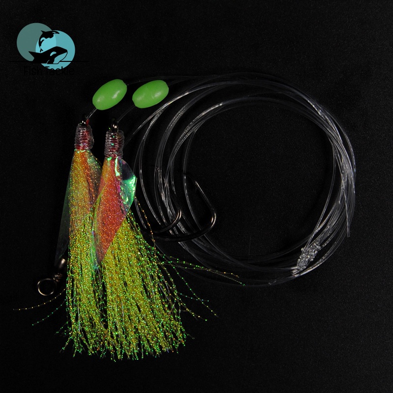 Bộ 6 Mồi Câu Cá Giả Bằng Nhựa Màu Cầu Vồng