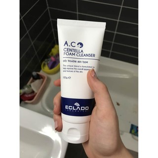 Sữa rửa mặt cho da mụn ECLADO – A.C Centella Foam Cleanser